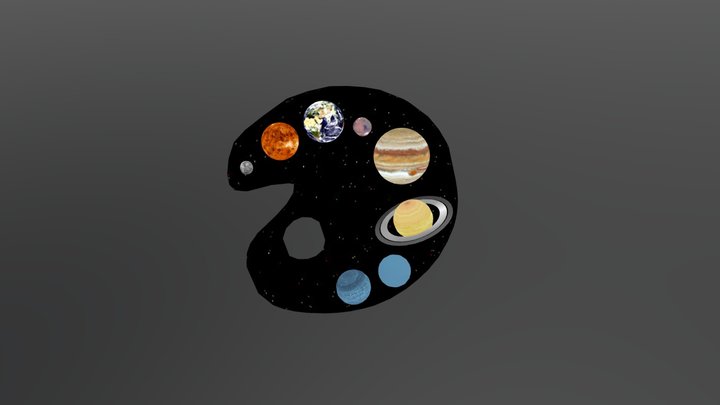 Planette 3D Model