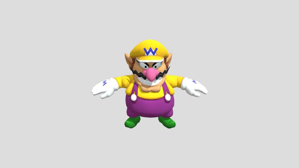 GameCube - Mario Power Tennis - Cutscene Models