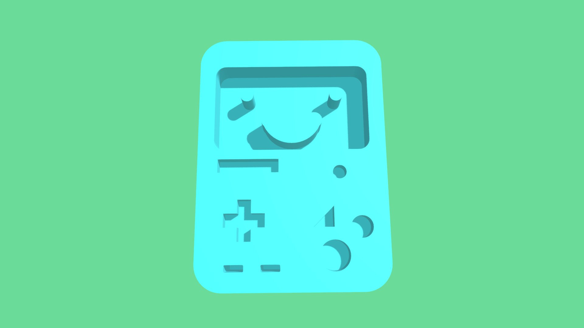Algebraic Beemo from Adventure Time