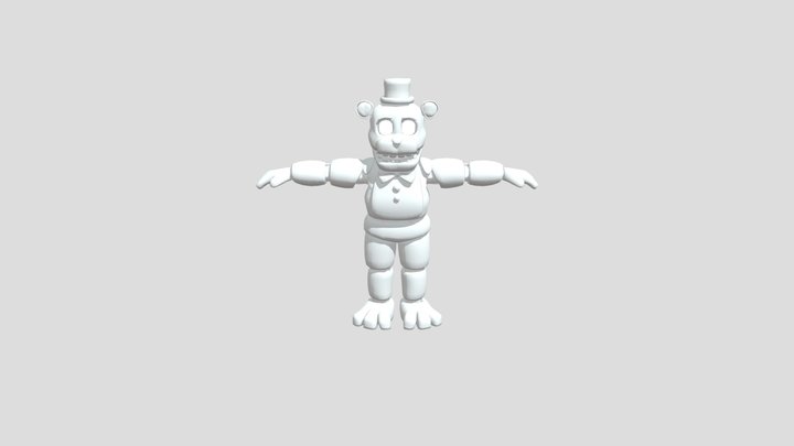 stylized wfreddy2 3D Model