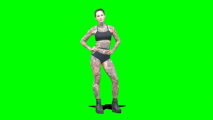 Girl 003 3D Model