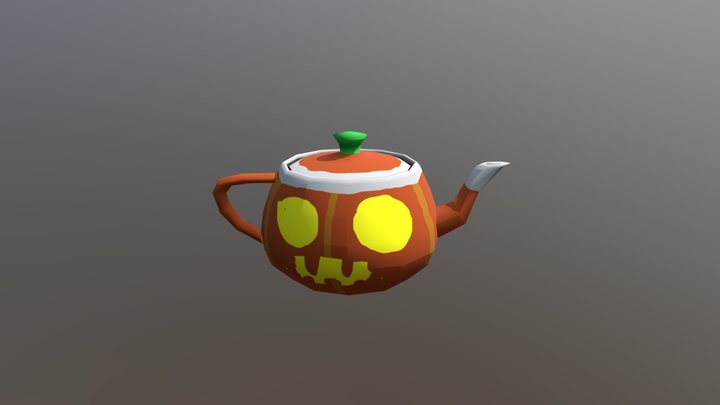 1071448084 Teapot 3D Model