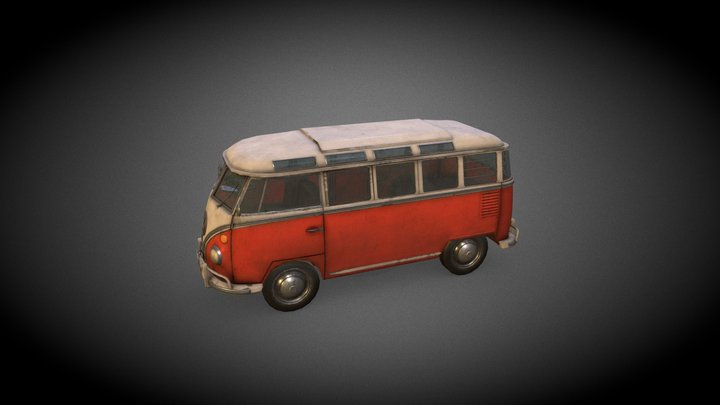 Volkswagen T1 3D Model