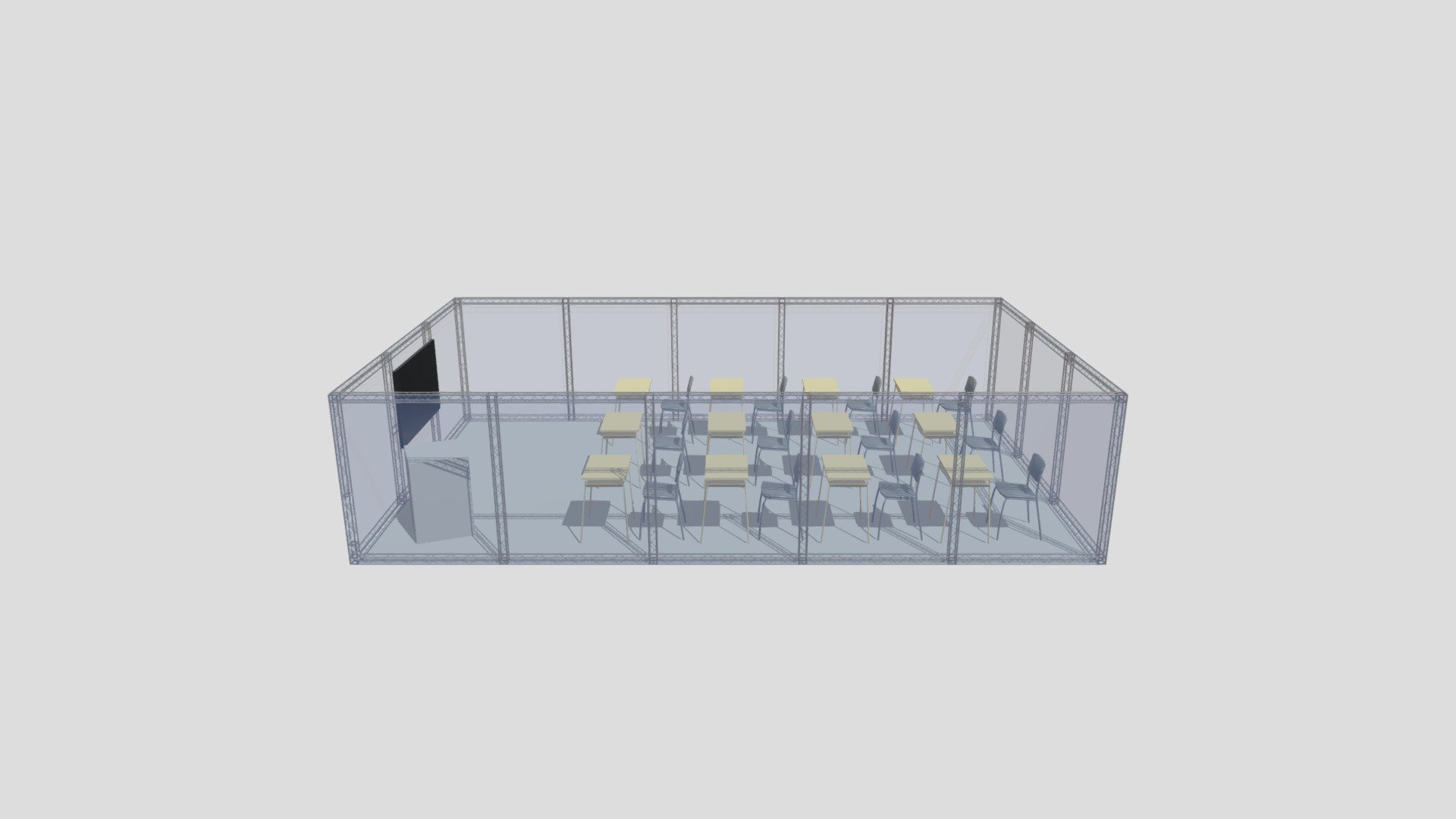 VR Classroom Sketchfab