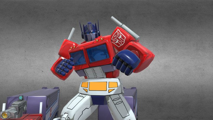 Optimus Prime 3D Model