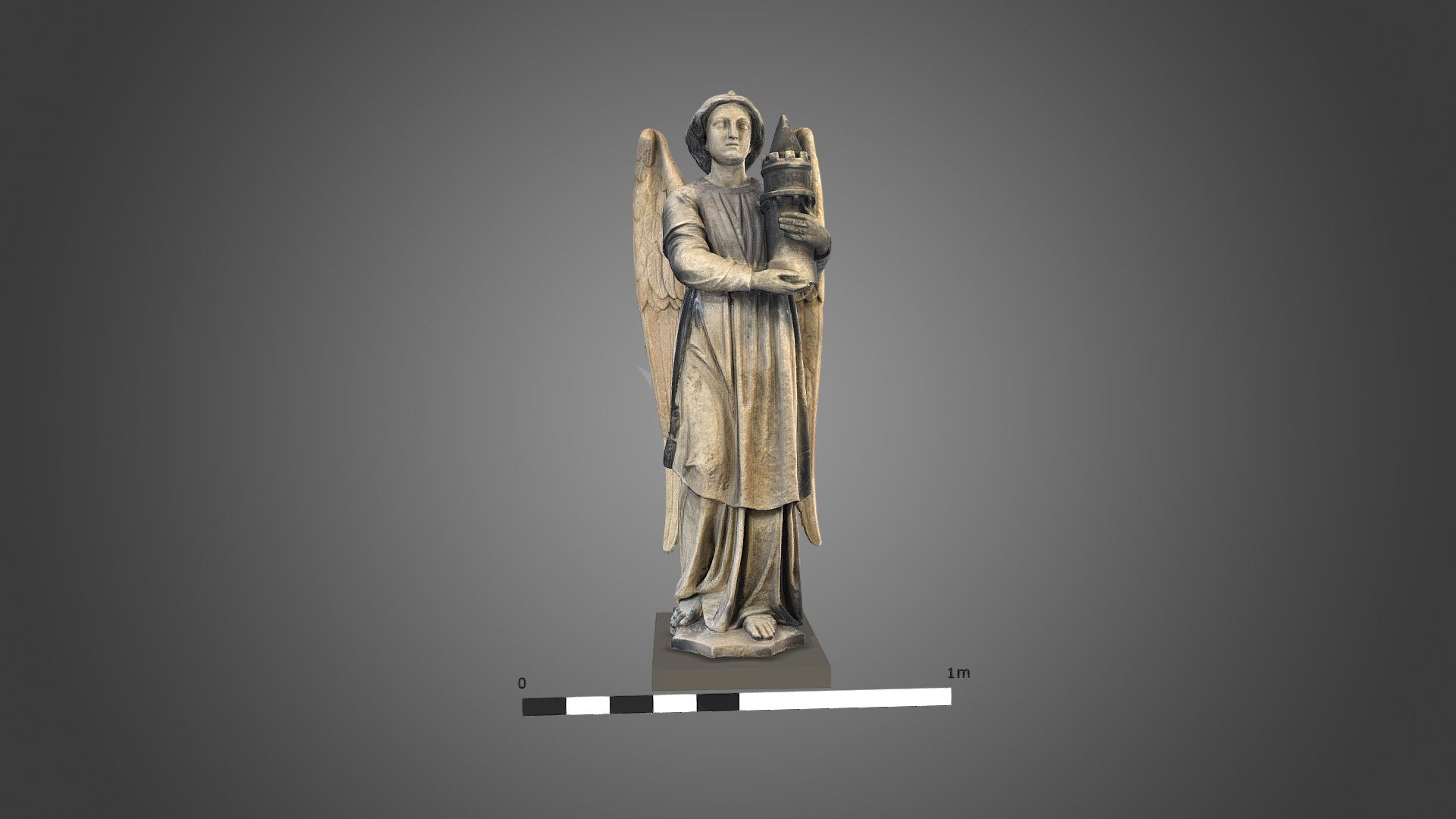 168 Sint-Jan, engel met torentje