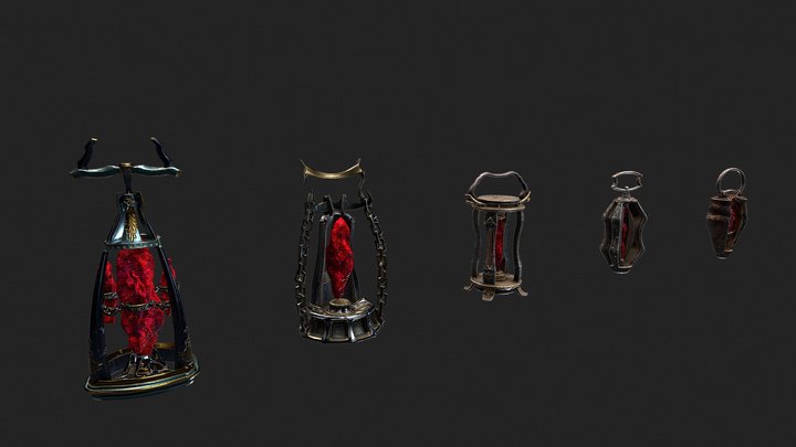 DEADHUNTERS - Lanterns 3D Model