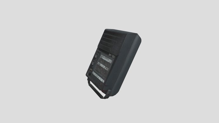 Tape Player scp sl :) 3D Model