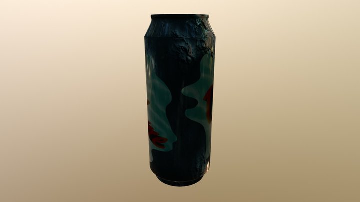 "DrinkMe Alice" Can 3D Model