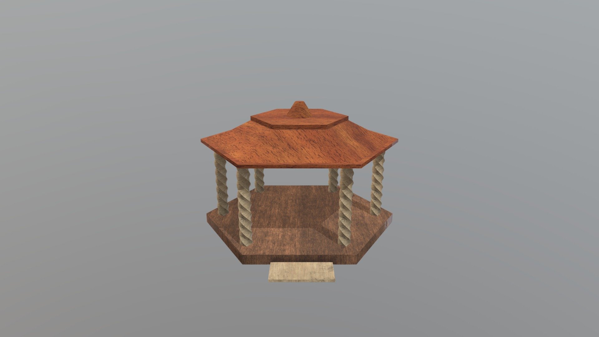 HUT Low Poly Model - 3D model by Praddy3d [1382a43] - Sketchfab