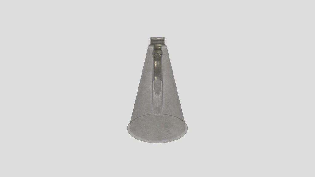 Early 1900s Conical Brass Oil Can