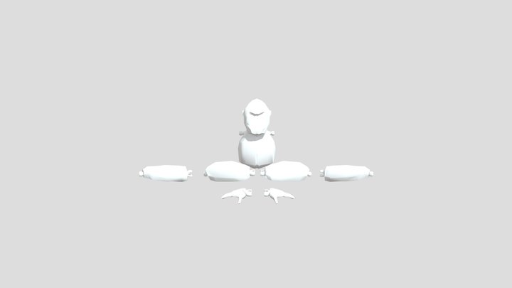 Gorilla Tag Monke Figure (1) 3D Model