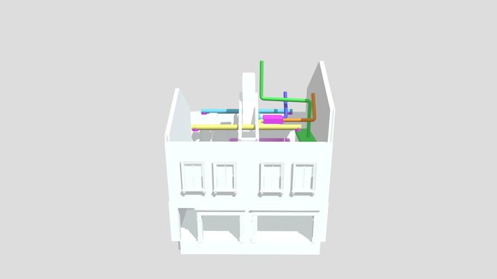 FF Mechanical Ventilation 3D Model