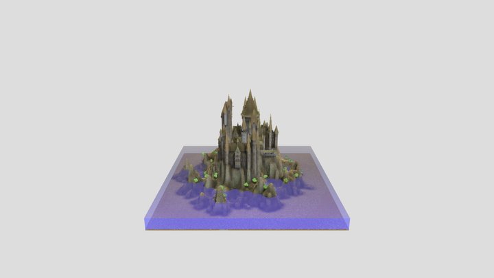 Hogwarts Castle - v.1.0.7 - by Gabbel 3D Model