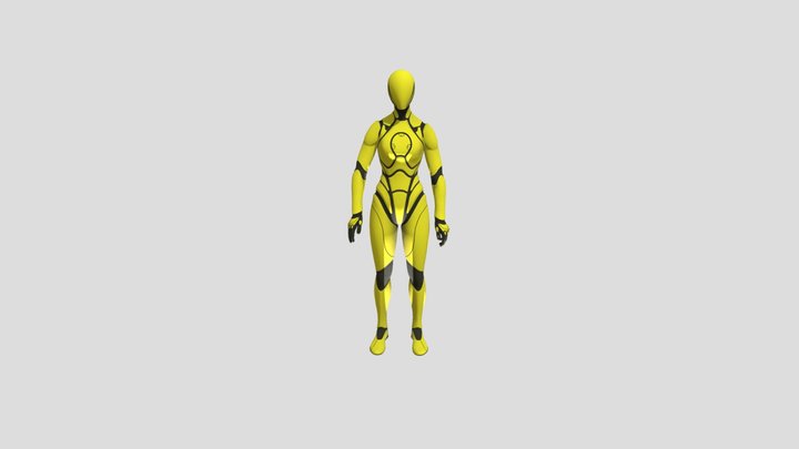 Waving (1) 3D Model