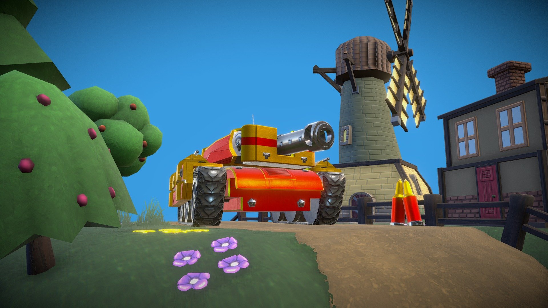 Tanks Assets v2 — Sketchfab embed 3D viewer