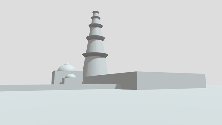 Environmental Blockout 3D Model