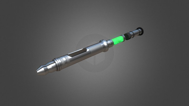 Medical injector 3D Model