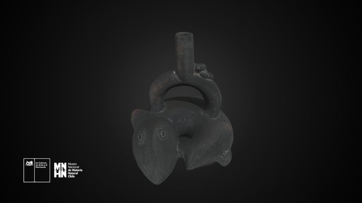 Vasija ictiomorfa Chimú – Modello 3D gratuito STL