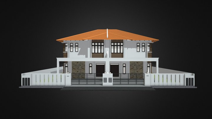 CEMPAKA VILLA, Jln Junid, Muar 3D Model