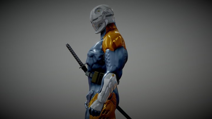 Gray Fox - Metal Gear Solid 3D Model
