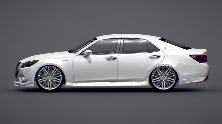 Toyota Crown athlete s210 – Modello 3D gratuito STL
