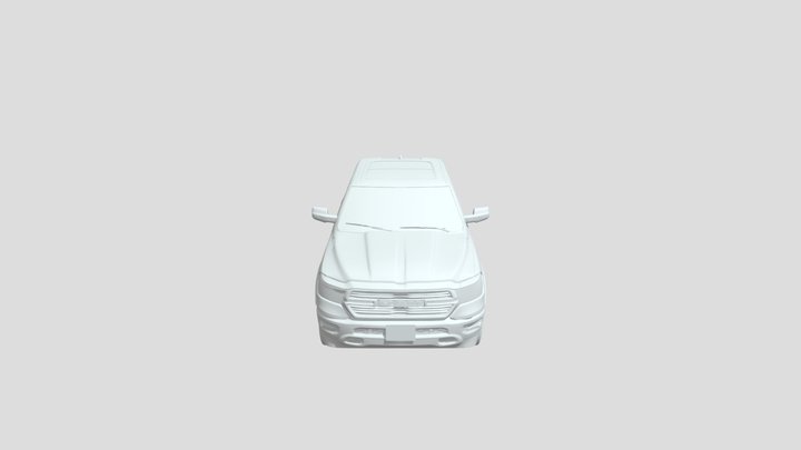 Dodge RAM Laramie 2019 – Kostenloses 3D-Modell STL