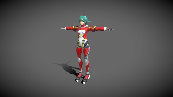 Motored Runner Turbo Acid 3D Model