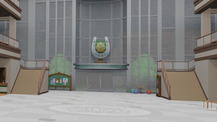 tracen academy (download below) 3D Model