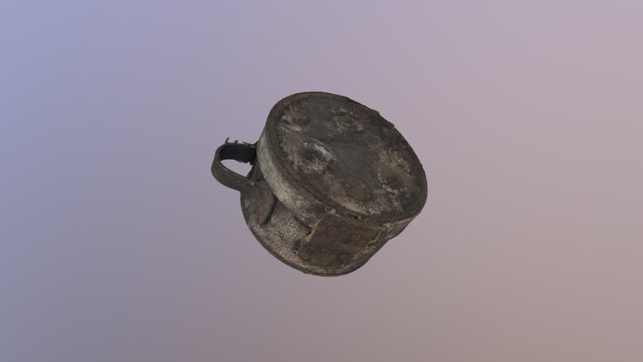 Mining Powder Case Photoscan 3D Model