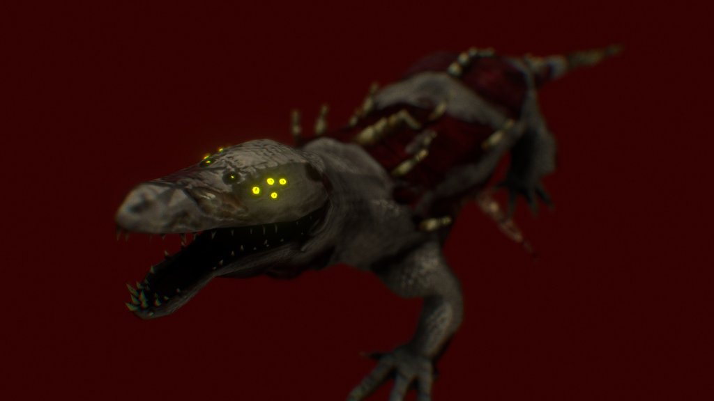 SCP-682 High-Quality Version!!
