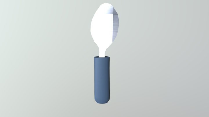 Spoon textured 3D Model