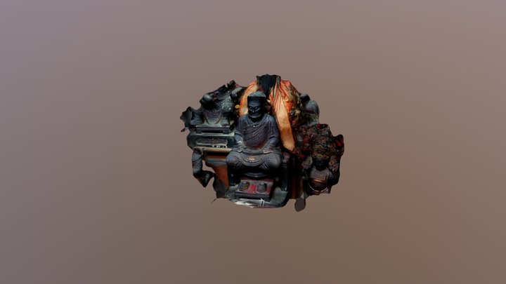 清水祖師 3D Model