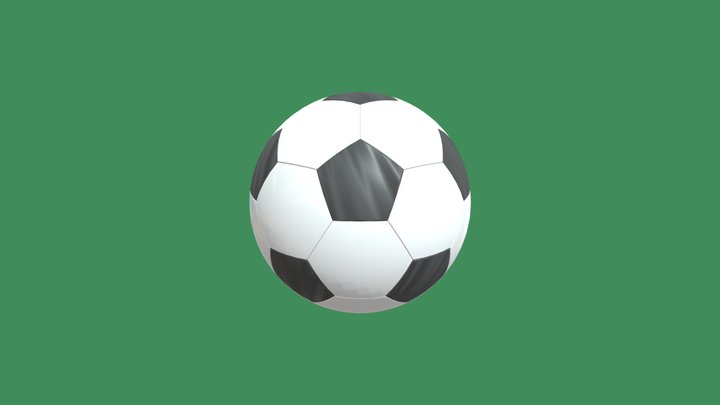 Football 3D Model