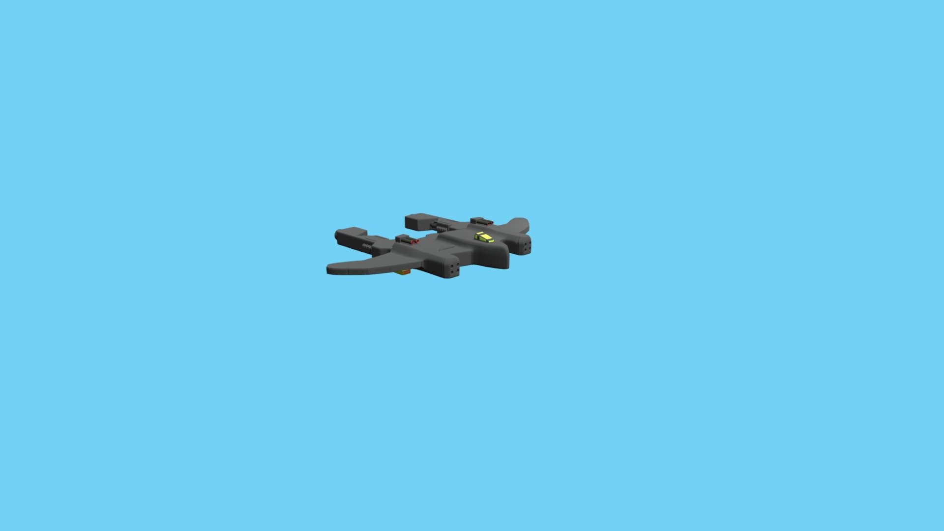 Nave Espacial — Sketchfab embed 3D viewer
