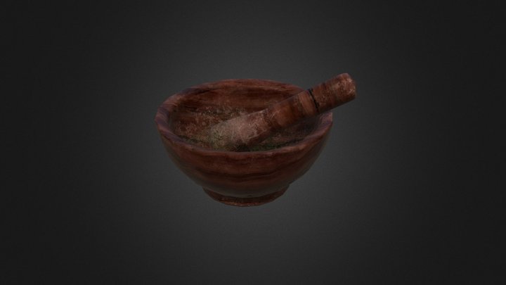 Mortar 3D Model