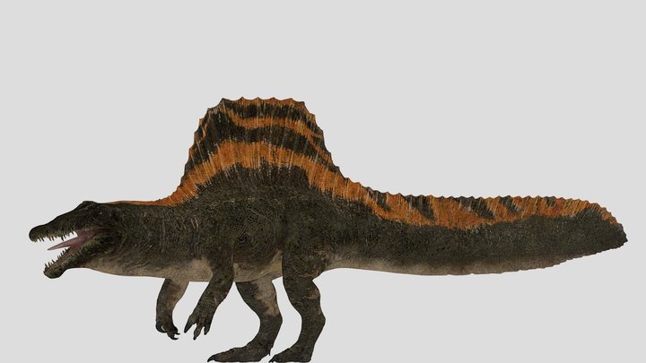 Sobek the Spinosaurus – Gratis 3D-model STL