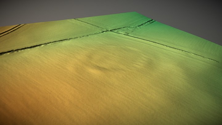 Flodden Camp, Northumberland (UK) – Modello 3D gratuito STL