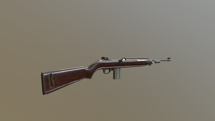 M1 Carbine 3D Model