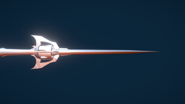 Weiss Schnee Sword RWBY - Myrtenaster 3D Model