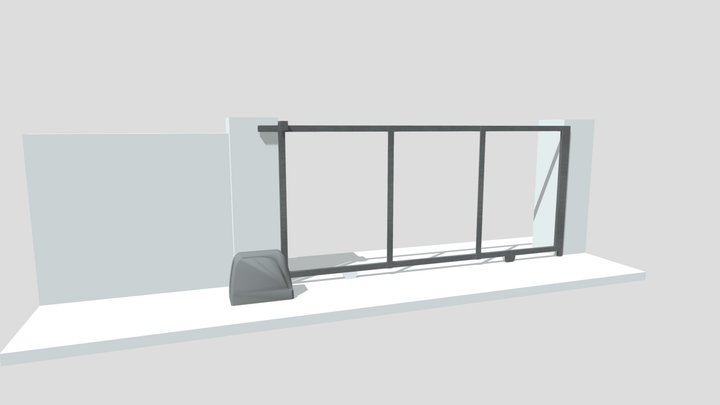 Customer 0263 - Driveway Gate 3D Model