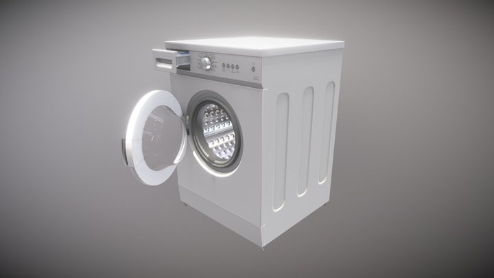 Washing Machine 3D Model