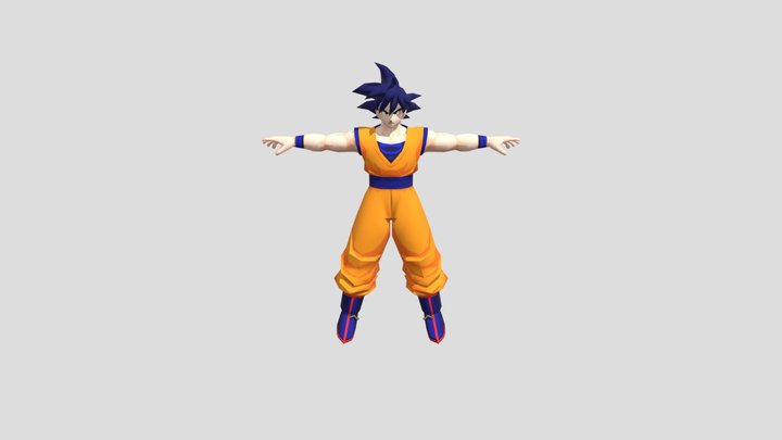 Goku 3D models - Sketchfab