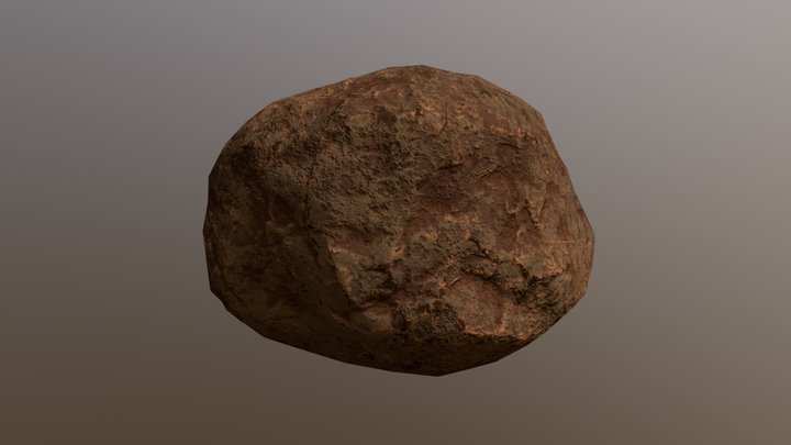 Red Rock 3D Model 3D Model