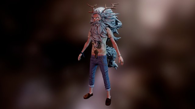 Super Yogi 3D Model