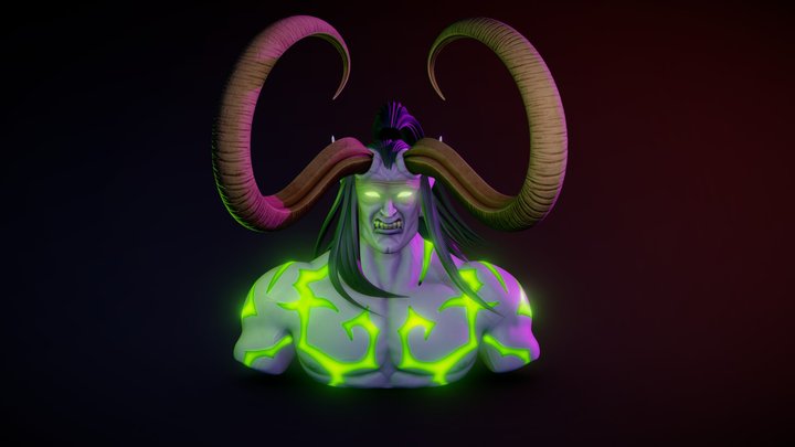 Illidan 3D Model