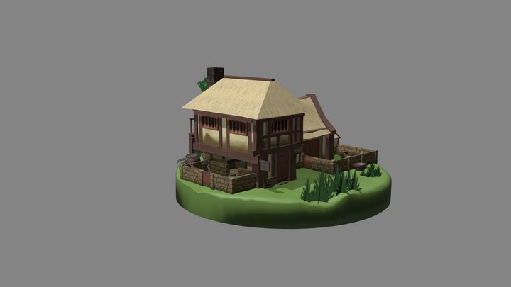 [Student Projet] The Blacksmith's Workshop 3D Model