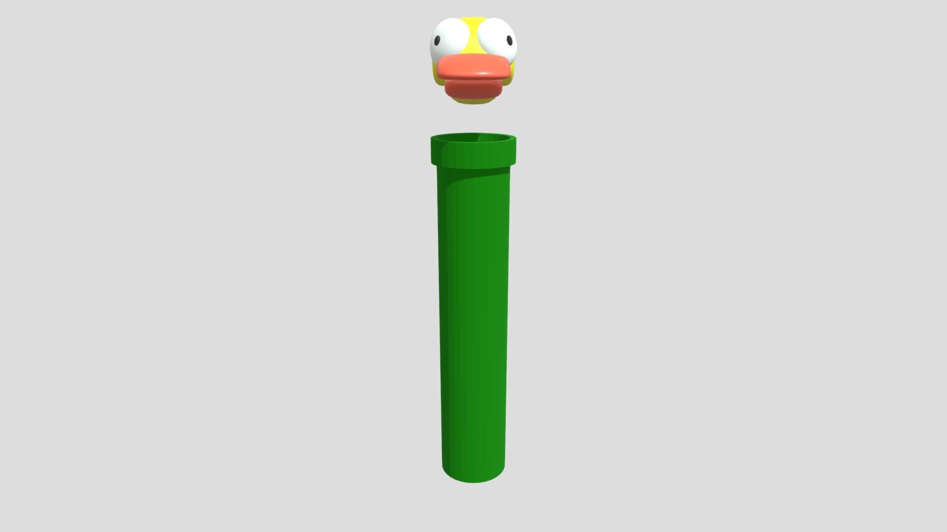 3D model (stl) Flappy Bird 3