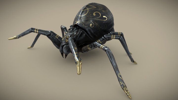 Ungoliant Creature 3D Model