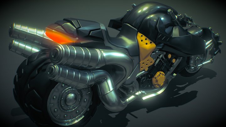 HARDY DAYTONA  FFVII REMAKE 3D Model